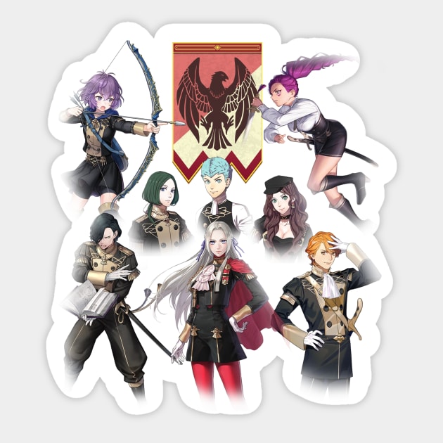 Black Eagles Sticker by urufangu